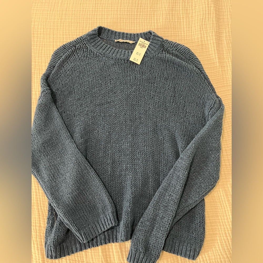 Abercrombie & Fitch Slate Knit Pullover